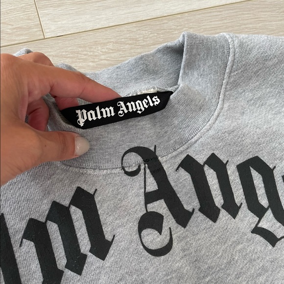 Palm Angel grey crew neck - Picture 2 of 3